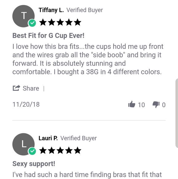 Panache Envy Balconette Bra 36HH - Picture 5 of 8